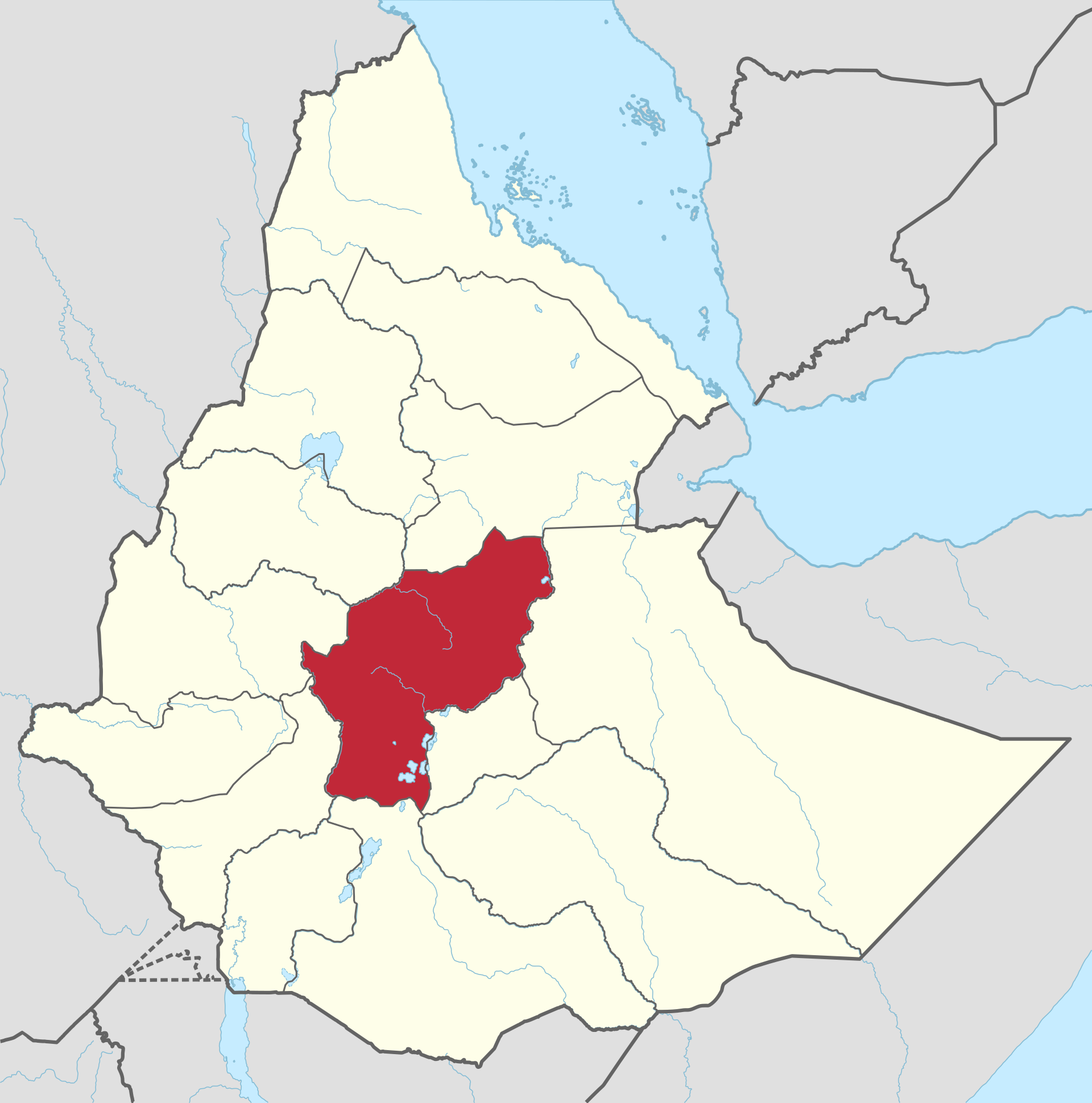 What Shewa Actually Was: The Reach of a Civilization Before It Was Reduced